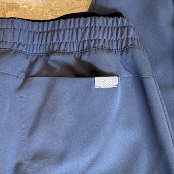 FIGS Blue Jogger Cotton Waist Band (Size S) - Picture 4 of 5